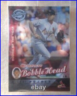 2001 Albert Pujols Donruss Bobble Heads and Rookie Cards /1000 & /2000. SEALED