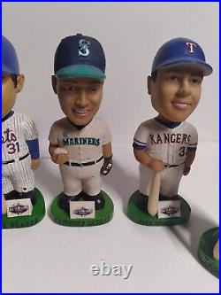2001 All Star Game Players Bobbleheads 5 FIGURINES