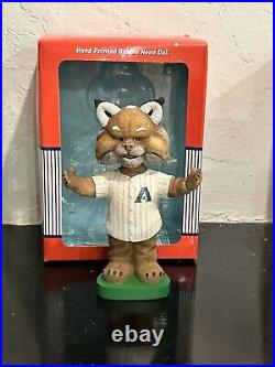 2001 Arizona Diamondbacks MASCOT Baxter BOBBLE DOBBLES Bobblehead w Original Box