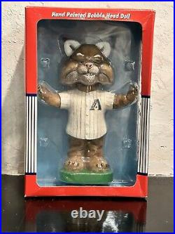 2001 Arizona Diamondbacks MASCOT Baxter BOBBLE DOBBLES Bobblehead w Original Box