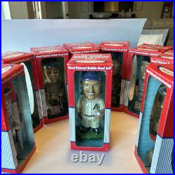 2001 Diamondbacks World Series Hand Painted Bobble Heads! In Box! Set of 8