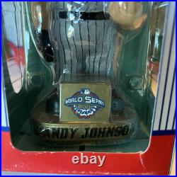 2001 Diamondbacks World Series Hand Painted Bobble Heads! In Box! Set of 8