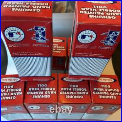2001 Diamondbacks World Series Hand Painted Bobble Heads! In Box! Set of 8