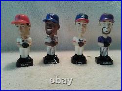2002-03 Fotoball Mini Baseball Player Bobble heads Lot of 12 Cubs, Giants, Etc