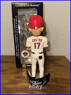 2002 Darin Erstad World Series Trophy Anaheim Angels LA Los Angeles Bobblehead