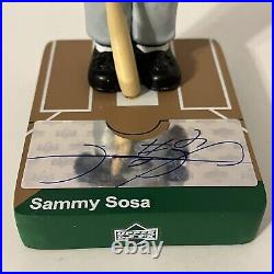 2002 Upper Deck Autographed Sammy Sosa Bobblehead! Ballpark Idols Chicago Cubs