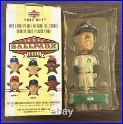 2002 Upper Deck Ballpark Idols Mickey Mantle Gold Base Bobblehead Box Vintage Ex