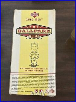 2002 Upper Deck Ballpark Idols Mickey Mantle Gold Base Bobblehead Box Vintage Ex