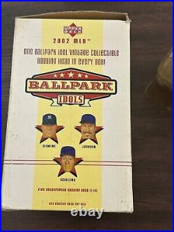 2002 Upper Deck Ballpark Idols Mickey Mantle Gold Base Bobblehead Box Vintage Ex
