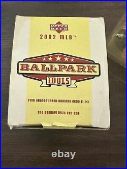 2002 Upper Deck Ballpark Idols Mickey Mantle Gold Base Bobblehead Box Vintage Ex