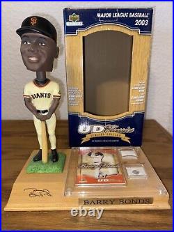 2003 Barry Bonds UD Classics Bobblehead NEW SF Giants Game Used 12/200 HR King