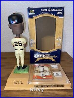 2003 Barry Bonds UD Classics Bobblehead NEW SF Giants Game Used 12/200 HR King