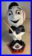 2007 Knuckle Heads Mr Met Bobblehead With Raised Wooden Bat Hard To Find