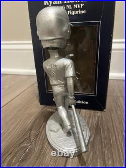 2007 Ryan Howard Silver Platinum Philadelphia Phillies Bobblehead Repaired