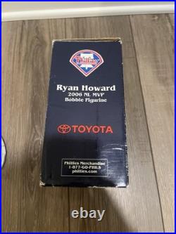 2007 Ryan Howard Silver Platinum Philadelphia Phillies Bobblehead Repaired