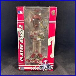 2008 Jimmy Rollins Foco Phillies World Series Player Bobblehead Le In Box Rare