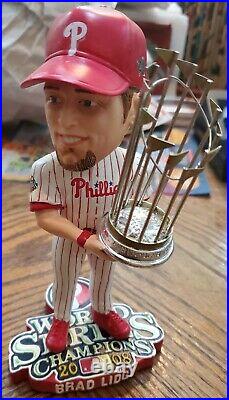 2008 Phillies World Series Brad Lidge Forever Bobble Bobblehead Baseball RARE