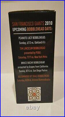 2010 Sf Giants Willie Mays 1954 World Series The Catch Bobblehead Nib Sga