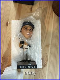 2013 Hideki Matsui bobblehead In the box. ONLY OPENED FOR THIS LISTING