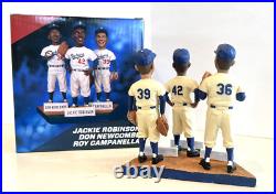 2013 Jackie Robinson Don Newcombe Roy Campanella Statue SGA NOTa Bobblehead