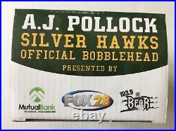 2014 A. J. POLLOCK Bobblehead South Bend Silver Hawks Diamondbacks SGA RARE NIB