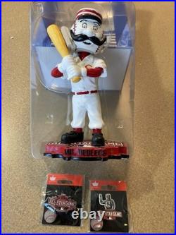 2015 All Star Game Cincinnati Reds Mr Red legs Bobble Head Numbered 29/2015 New