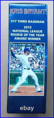 2016 Chicago Cubs GIANTS Baseball - Rookie Award - 8 BOBBLEHEAD KRIS BRYANT