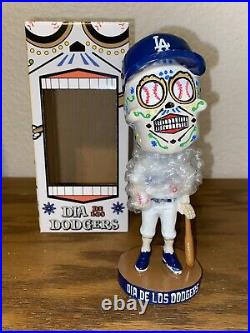 2018 Sugar Skull Bobblehead LA Los Angeles Dodgers SGA NEW Dia de Los Muertos