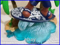 2021 LA Dodgers Dodger Dog Surfing Mascot Forever FOCO Bobblehead /400 New NIB