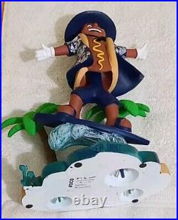 2021 LA Dodgers Dodger Dog Surfing Mascot Forever FOCO Bobblehead /400 New NIB