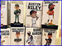 2022 Atlanta Braves SGA Bobblehead complete set of 15 total items new in box