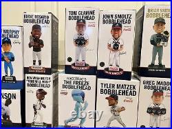 2022 Atlanta Braves SGA Bobblehead complete set of 15 total items new in box