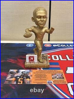 2022 Tennessee Smokies Hendon Hooker Gold Bobblehead CC Exclusive 1/200 Signed