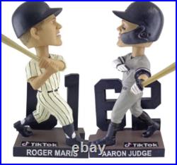2023/24 Maris 61 & Judge 62 Yankees Bobblehead Set SGA Giveaway (UNOPENED)