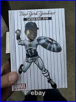 2023 Derek Jeter New York Yankees Marvel Captain America Bobblehead Jun 23