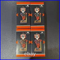 2023 Detroit Tigers Paws SGA Bobblehead Set Of 4 Michigan/State/Western/Central