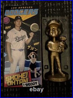 2024 Gold Shohei Ohtani Bobblehead Los Angeles Dodgers