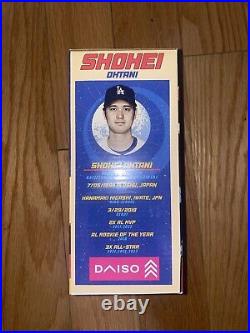 2024 Los Angeles Dodgers Shohei Ohtani & Decoy Bobblehead Sga 8/28/24