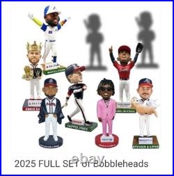2025 Atlanta Braves Complete 9- SGA Bobblehead Set Acuna, Strider, Sale