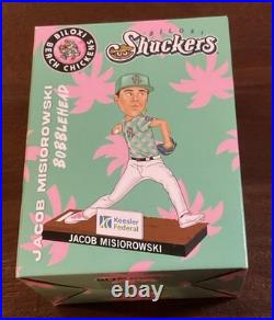 2025 Jacob Misiorowski Minor League Bobble Head Biloxi Shuckers/ Beach Chickens