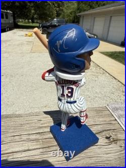 2025 SGA HAND SIGNED Iowa CUBS Moises Ballesteros Bobblehead Chicago Cubs Nib