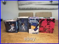 2025 Shoehei Ohtani Los Angeles Dodger Bobblehead Set Of 4