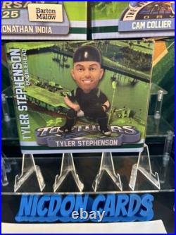 (4) 2025 Daytona Tortugas Bobble heads De La Cruz India Collier Stephenson Reds