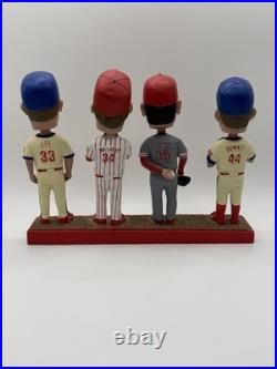 4 Aces Bobblehead Oswalt Hamels Halladay Lee Philadelphia Phillies Original Box
