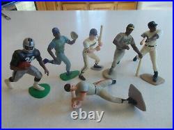 4 Bobble Heads Baseball Racing 3 Post Cereal & 7 Sports Figurines 4 1990's