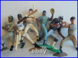 4 Bobble Heads Baseball Racing 3 Post Cereal & 7 Sports Figurines 4 1990's