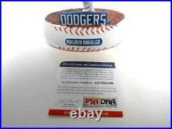86/2018 PSA WALKER BUEHLER SIGNED Rookie Baseball BOBBLEHEAD DODGERS AUTOGRAPHED
