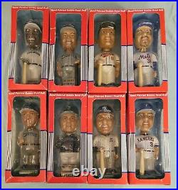 8 Hand Painted 2001 MLB Bobble Dobbles Bobble Heads