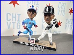 AUTOGRAPHED TIM RAINES BOBBLEHEAD / Chicago White Sox Montreal Expos / 2017 HOF