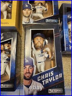 A Bundle Of 5 Dodger Bobbleheads Unopened. Please Read Description For More Info